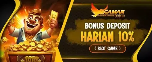 Reload Bonus Deposit Harian 10% Setiap Hari banner